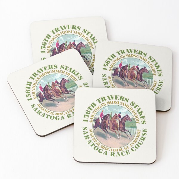 Item preview, 156th Travers Stakes Horse Racing Design designed and sold by Ginny Luttrell.