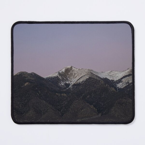 Item preview, Snow covered mountain peaks at dusk lanscape designed and sold by jcahblah.