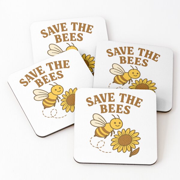 Item preview, Save the Bees - Cute Bee & Sunflower Design designed and sold by Khayallab .
