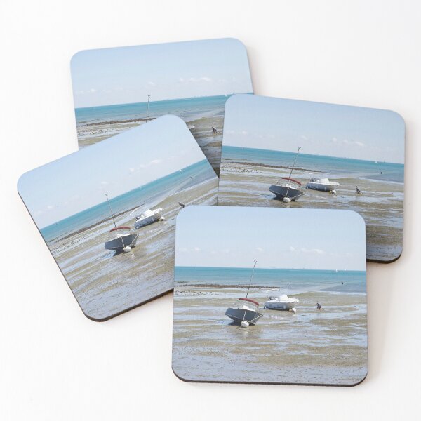 Item preview, Ile de Ré, low tide, fishing designed and sold by jsebouvi.
