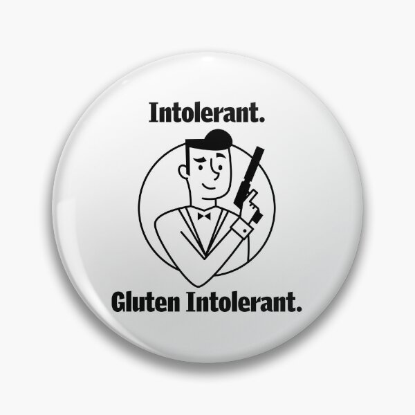 Item preview, Gluten Intolerant Gluten Free Secret Agent designed and sold by Stephanie Hardy.