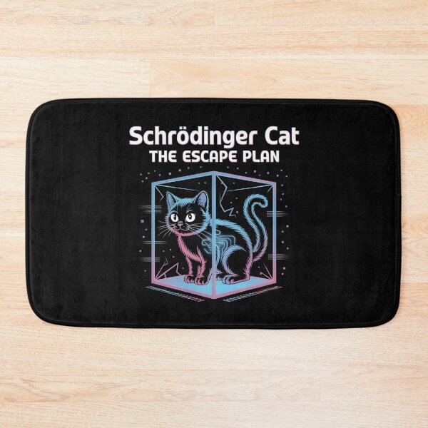 Item preview, Schrödinger Cat The Escape Plan designed and sold by Redgiant87x.