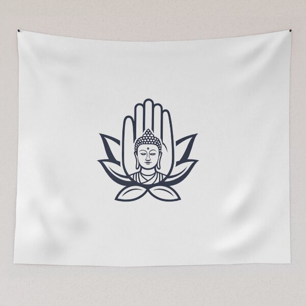 Item preview, Mandala with Buddha  designed and sold by Lucky 777.