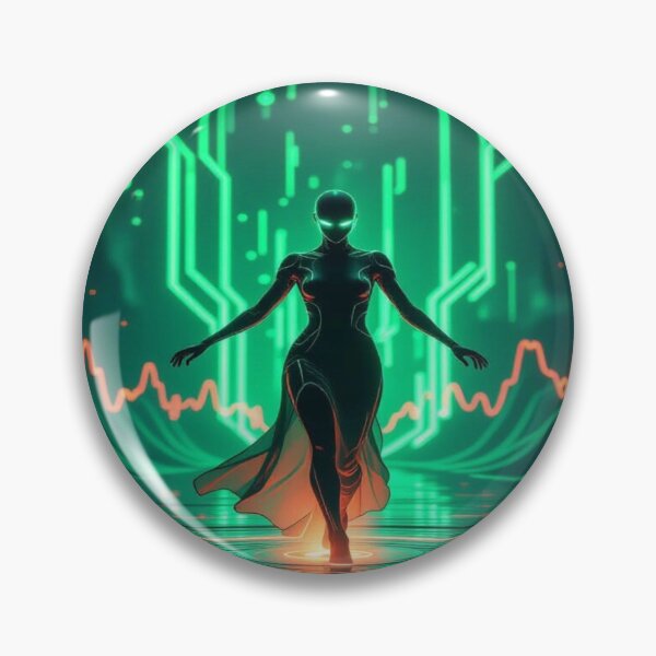 Item preview, Neon Pulse Dancer – Surreal Energy in Motion designed and sold by FotoworldEdel.