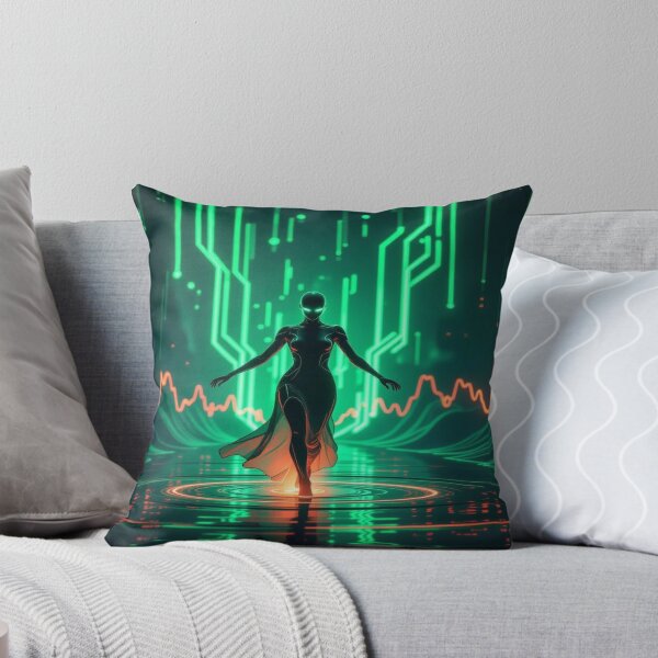 Item preview, Neon Pulse Dancer – Surreal Energy in Motion designed and sold by FotoworldEdel.