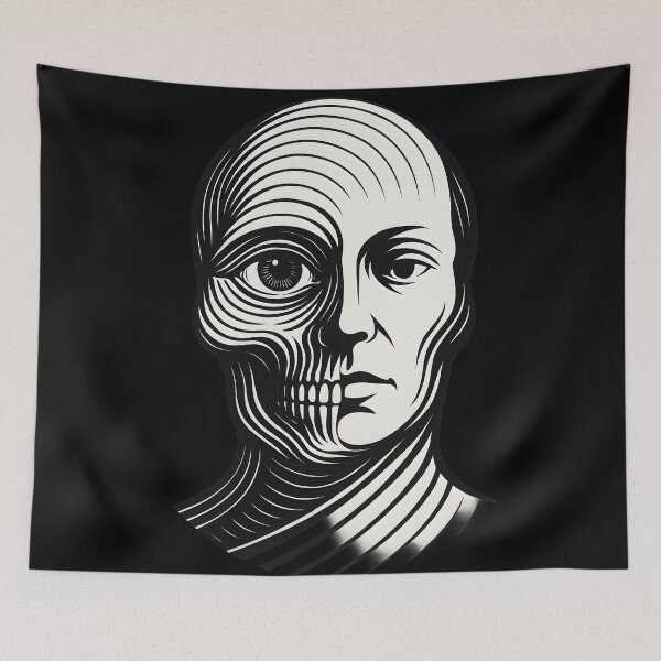 Item preview, Brain Teaser Minimal Optical Illusion designed and sold by Uglyandcute.