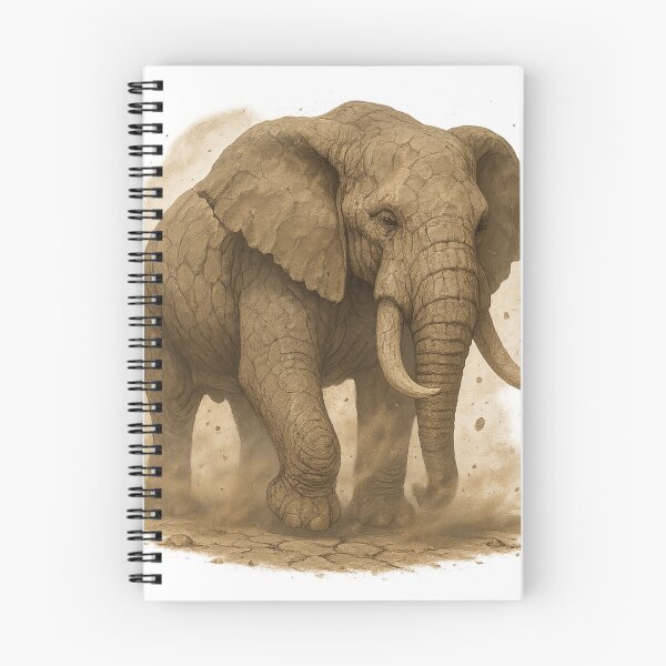 Item preview, Duststorm Elemental Elephant – Breath of the Desert designed and sold by ElementalBeast1.