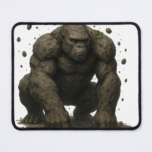 Item preview, Gravity Elemental Gorilla – Stone Beast of Raw Power designed and sold by ElementalBeast1.