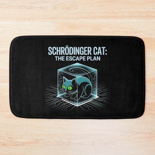 Item preview, Schrödinger Cat The Escape Plan designed and sold by Redgiant87x.