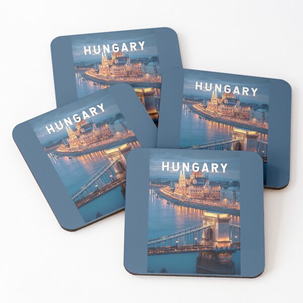 Item preview, Hungary Illustration Travel Art Vintage designed and sold by KrisSidDesigns.