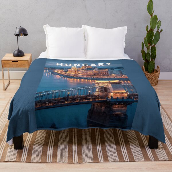 Item preview, Hungary Illustration Travel Art Vintage designed and sold by KrisSidDesigns.