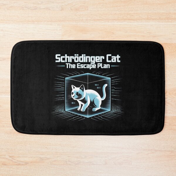 Item preview, Schrödinger Cat The Escape Plan designed and sold by Redgiant87x.