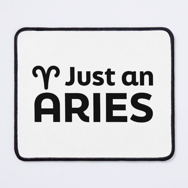 Item preview, Just an Aries - Minimalist Aries Zodiac Sign designed and sold by samantha-rose12.