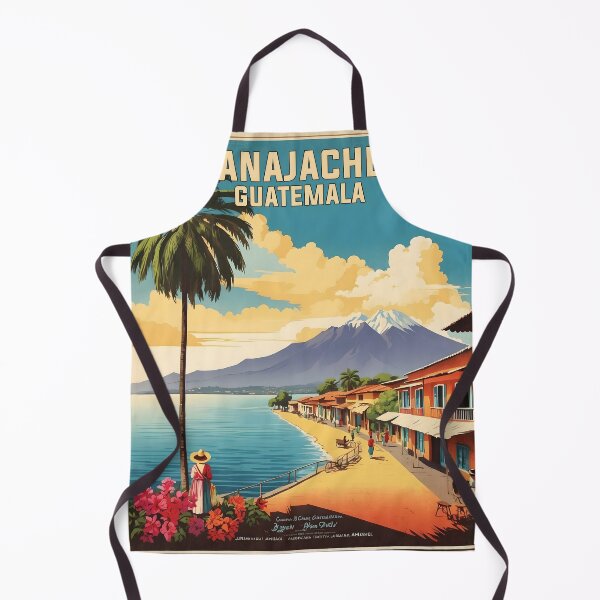 Item preview, Panajachel Guatemala Vintage Poster Tourism designed and sold by TravelersGems.