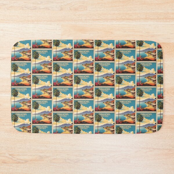 Item preview, Panajachel Guatemala Vintage Poster Tourism designed and sold by TravelersGems.