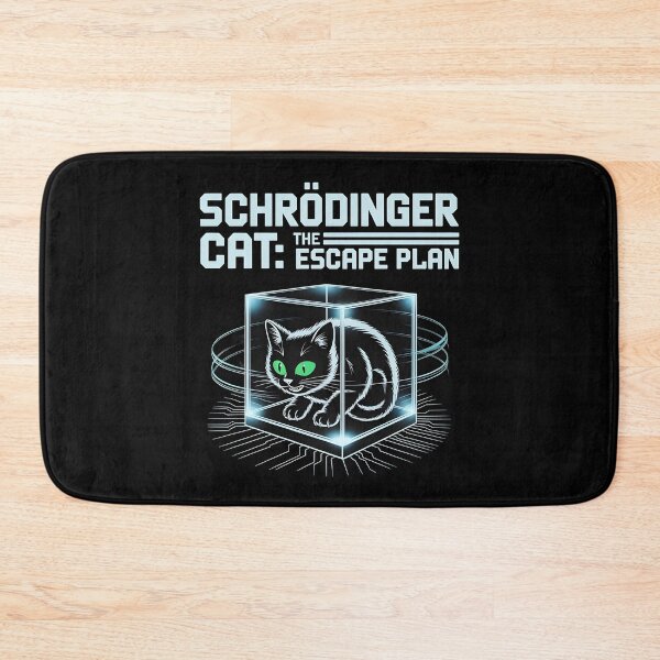 Item preview, Schrödinger Cat The Escape Plan designed and sold by Redgiant87x.