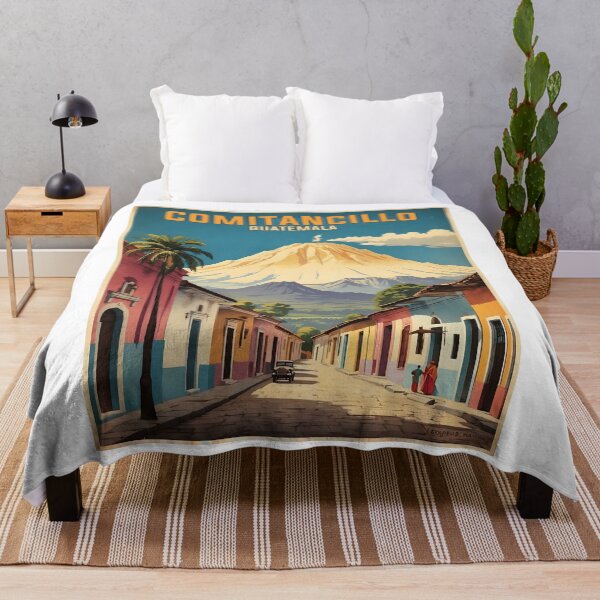 Item preview, Comitancillo Guatemala Vintage Poster Tourism designed and sold by TravelersGems.