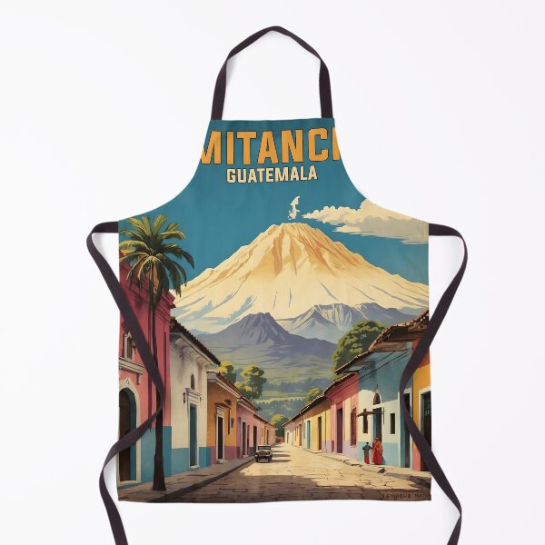 Item preview, Comitancillo Guatemala Vintage Poster Tourism designed and sold by TravelersGems.