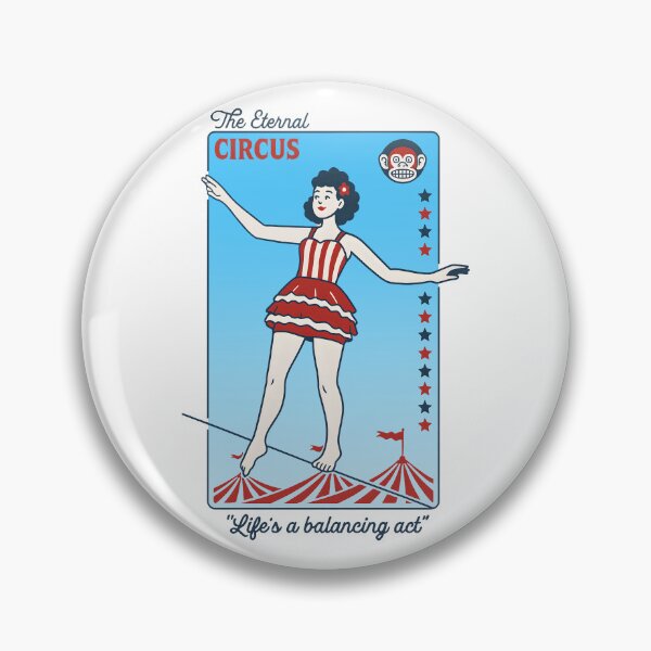 Item preview, Vintage Circus Balance Shirt – Life Is a Balancing Act Tee designed and sold by DrawHandArt.