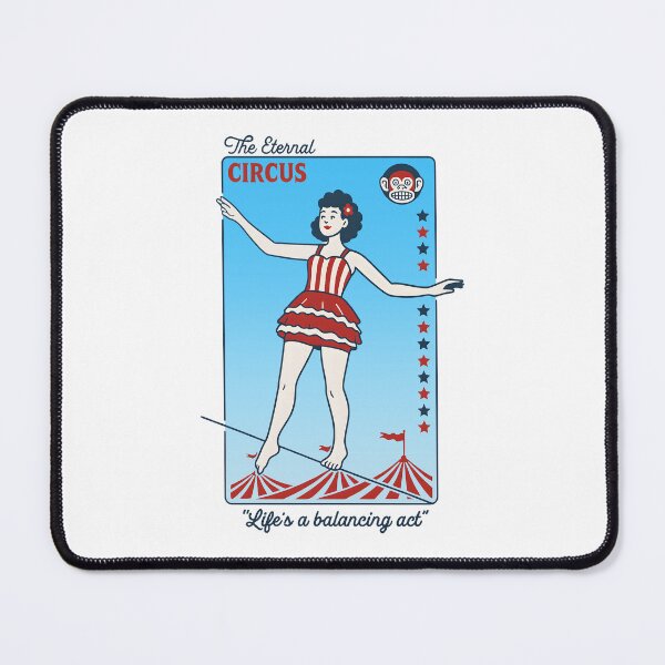 Item preview, Vintage Circus Balance Shirt – Life Is a Balancing Act Tee designed and sold by DrawHandArt.