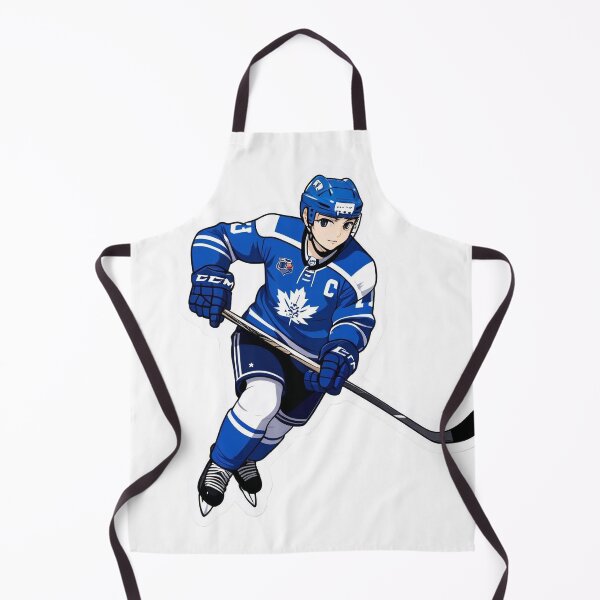 Item preview, Anime style Ice Hockey Player Blue Toronto designed and sold by Koko Doko.