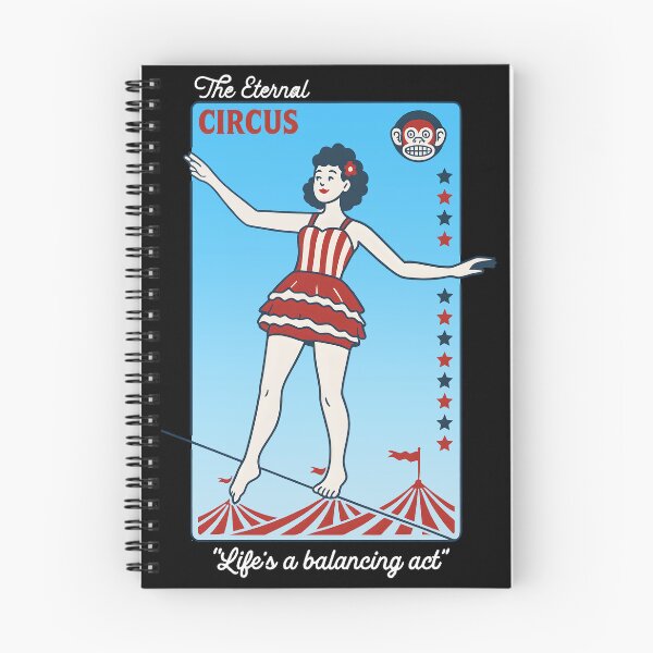 Item preview, Vintage Circus Balance Shirt – Life Is a Balancing Act Tee designed and sold by DrawHandArt.