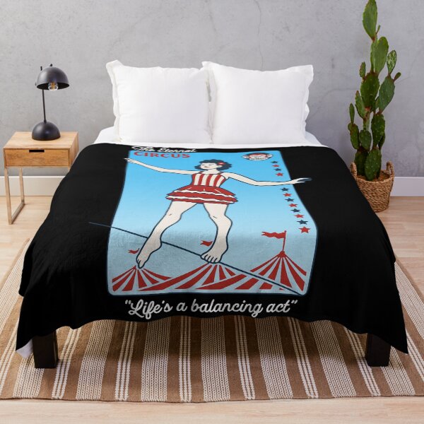 Item preview, Vintage Circus Balance Shirt – Life Is a Balancing Act Tee designed and sold by DrawHandArt.