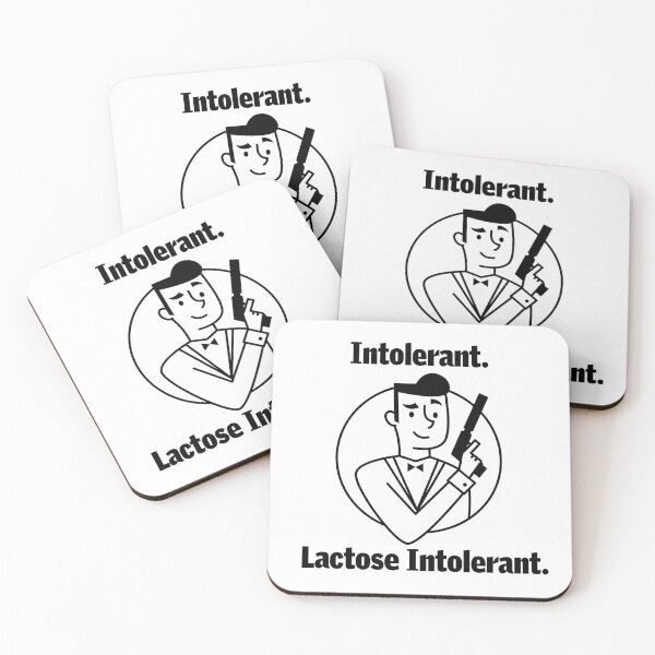 Item preview, Lactose Intolerant Dairy Free Secret Agent designed and sold by Stephanie Hardy.