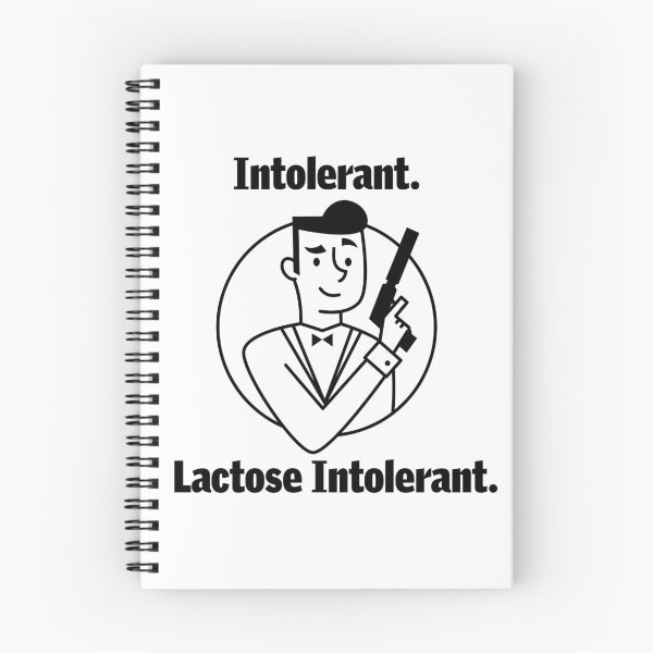 Item preview, Lactose Intolerant Dairy Free Secret Agent designed and sold by Stephanie Hardy.