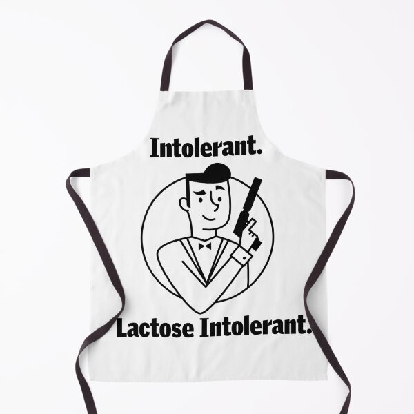 Item preview, Lactose Intolerant Dairy Free Secret Agent designed and sold by Stephanie Hardy.