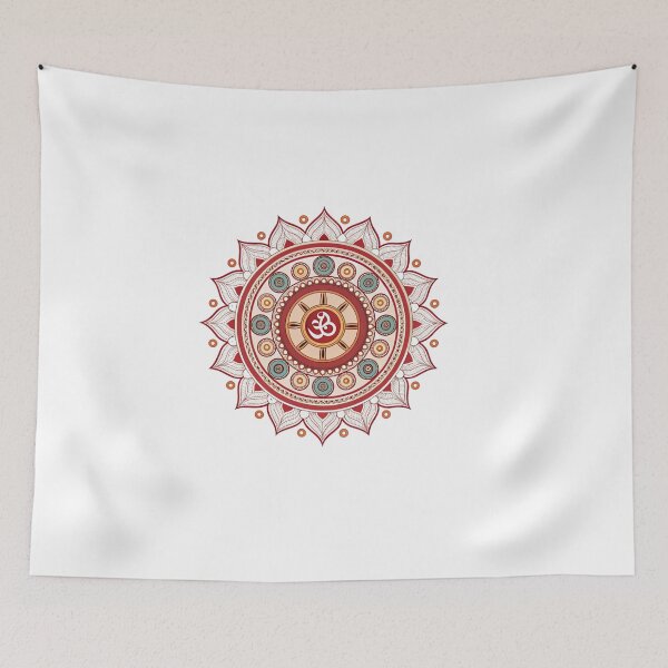 Item preview, Mandala with a Dharma Wheel designed and sold by Lucky 777.