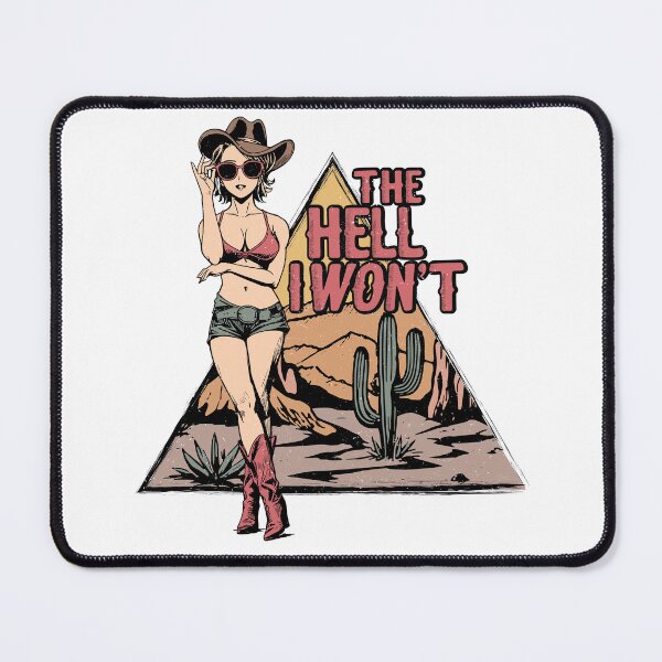 Item preview, The Hell I Won’t Sassy Retro designed and sold by Jcat7.