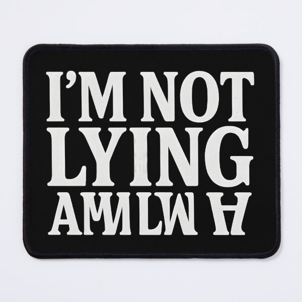 Item preview, brain teaser "I’m Not Lying" (Upside Down Trick) designed and sold by Uglyandcute.