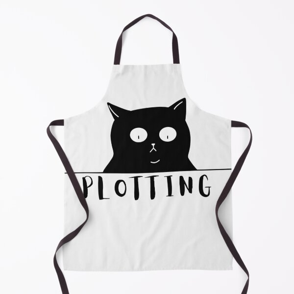 Item preview, Cheeky Black Cat Plotting designed and sold by Kattcatty.