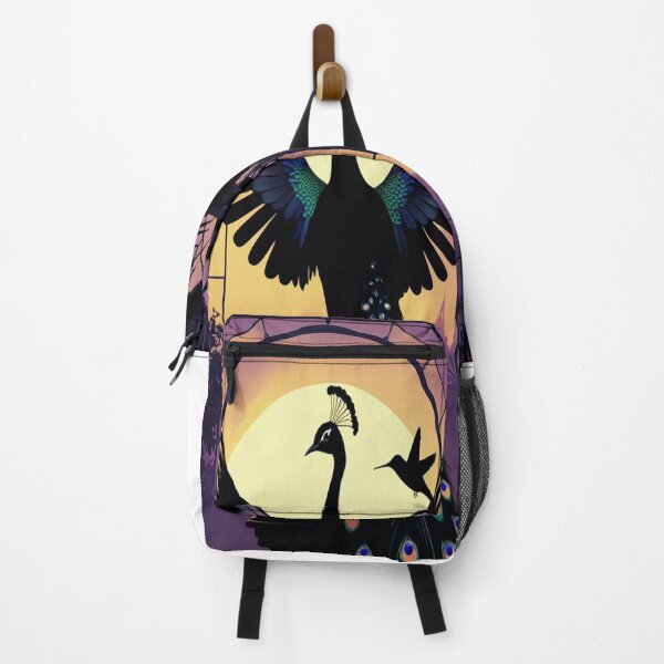 Item preview, Peacock Silhouette Dawn Victorian Conservatory Art designed and sold by Max Store.