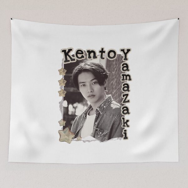 Item preview, Kento Yamazaki Japanese Drama Actor Scrapbook Collage Cozy Y2K Vintage Design designed and sold by HELL0WBELLO.