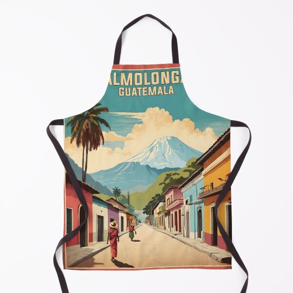 Item preview, Almolonga Guatemala Vintage Poster Tourism designed and sold by TravelersGems.