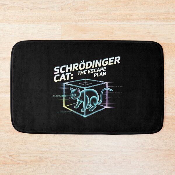 Item preview, Schrödinger Cat The Escape Plan designed and sold by Redgiant87x.