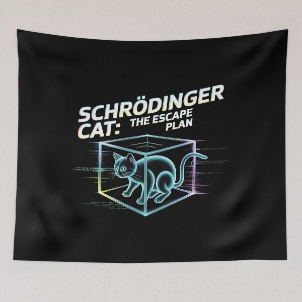 Item preview, Schrödinger Cat The Escape Plan designed and sold by Redgiant87x.
