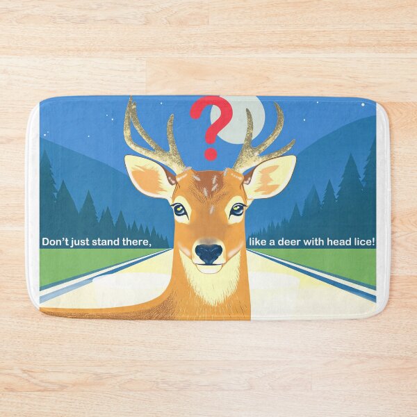Item preview, Deer With Head Lice 001 designed and sold by BeeBomb.