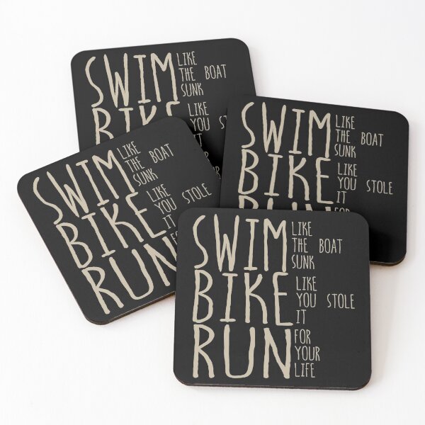 Item preview, Triathlon - Swim Like The Boat Sunk Bike Like You Store It Run For Your Life Triathlete designed and sold by overstyle.