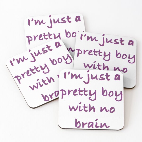 Item preview, I’m just a pretty boy with no brain designed and sold by kabasage.