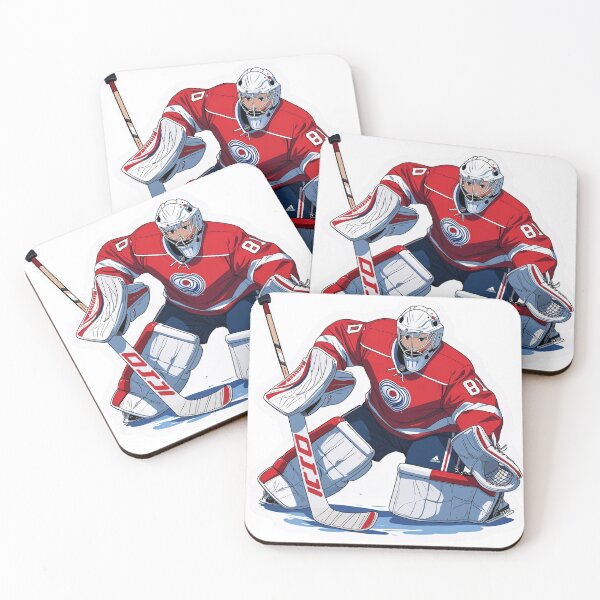 Item preview, Anime style Ice Hockey Goalie Red Carolina designed and sold by Koko Doko.