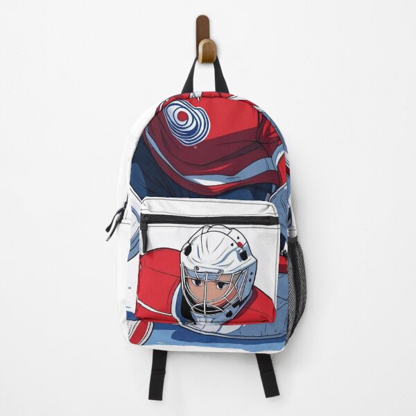 Item preview, Anime style Ice Hockey Goalie Red Carolina designed and sold by Koko Doko.