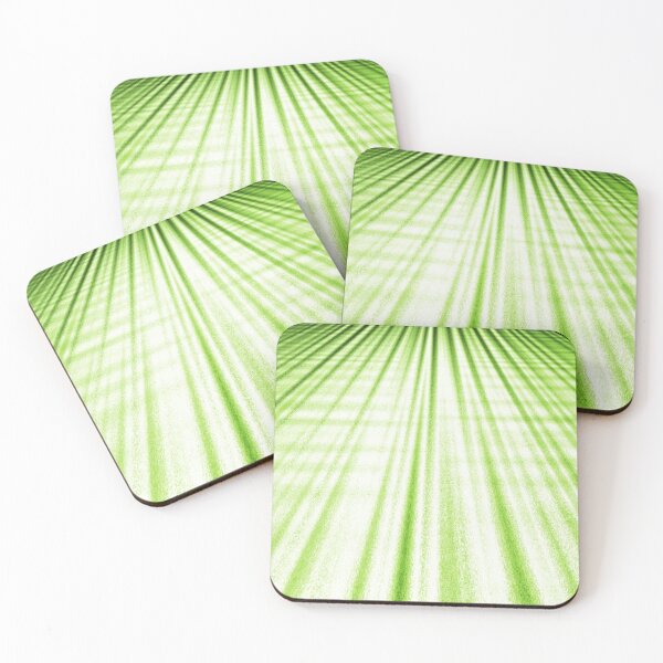 Item preview, green perspective stripes  designed and sold by Shoshina.