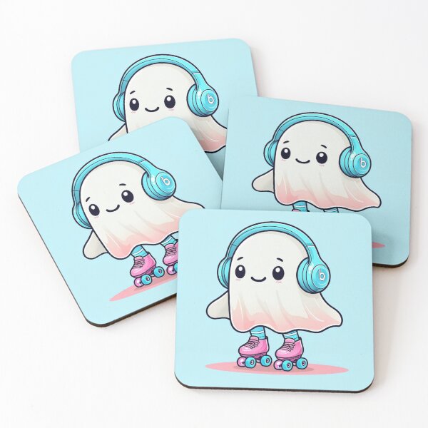Item preview,  "Groovy Ghost Vibes" designed and sold by Pampam-stickers.