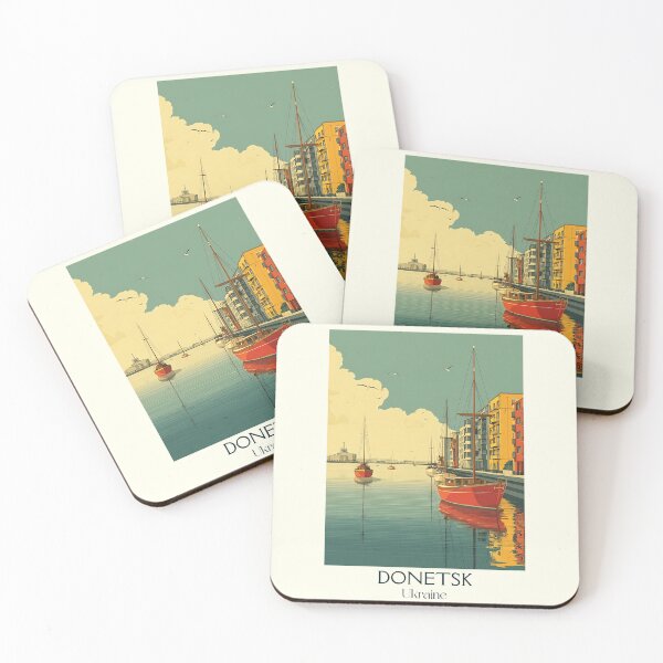 Item preview, Donetsk Ukraine Poster – Industrial Heritage City Art designed and sold by TuncGK.