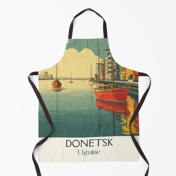 Item preview, Donetsk Ukraine Poster – Industrial Heritage City Art designed and sold by TuncGK.