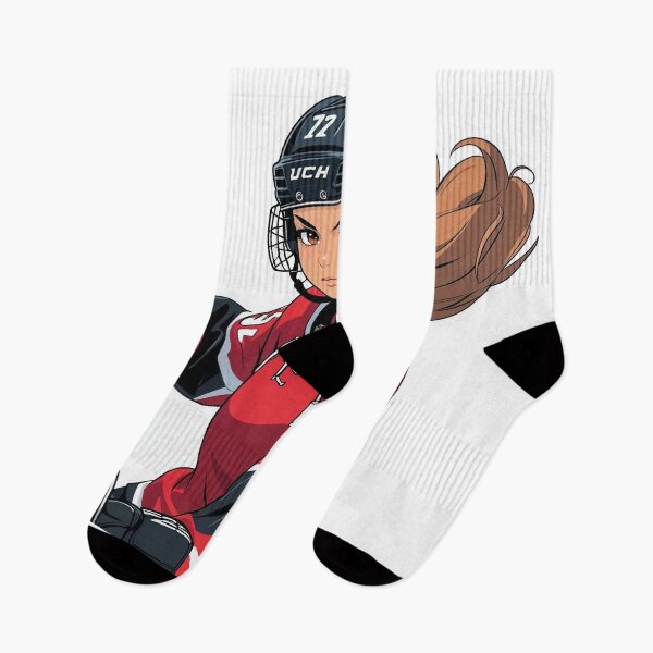 Item preview, Female Ice Hockey Player Anime Style Red Canada Nurse designed and sold by Koko Doko.