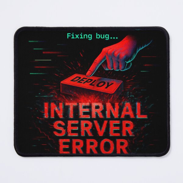Item preview, I Fixed One Bug… And Broke Production – Dev Fail Shirt designed and sold by  just text.